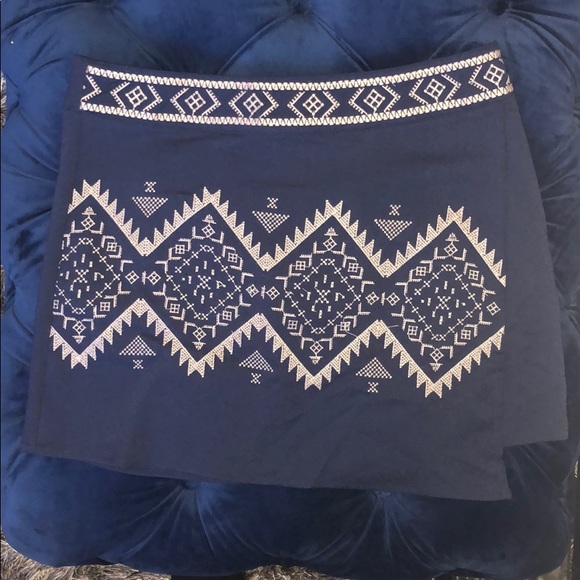 Faux Wrap Skirt - Picture 1 of 4